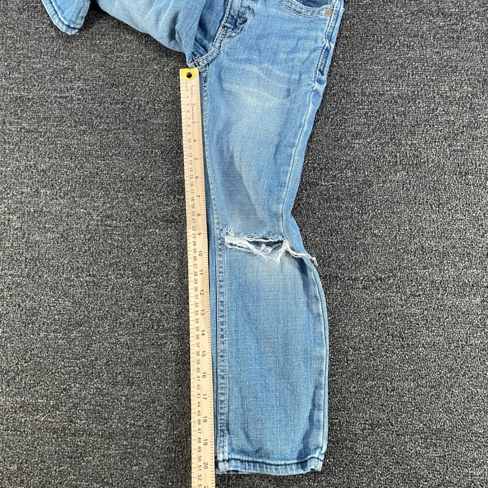 Cody James Jeans Boys 7 Regular Light Blue Good Distressed Rodeo Western Work - Picture 4 of 10